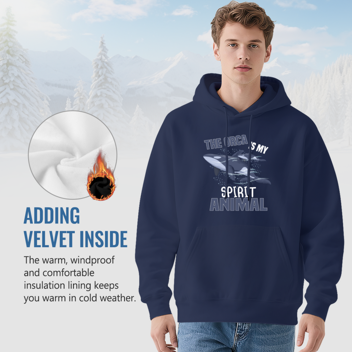 Foodie Hoodie - Artistic Expression Graphic Pullover #0497