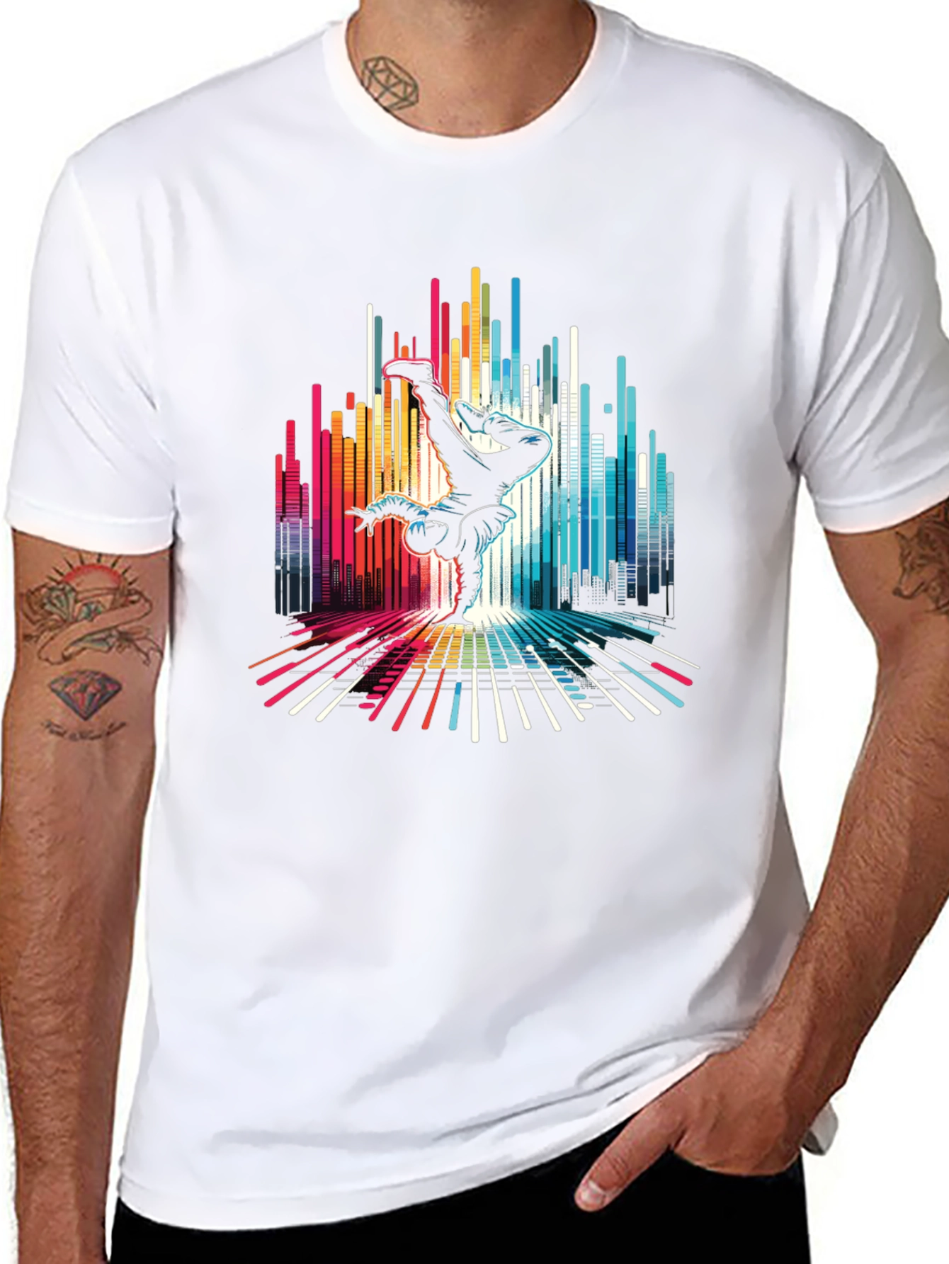 Dancer Graphic Black T-Shirt