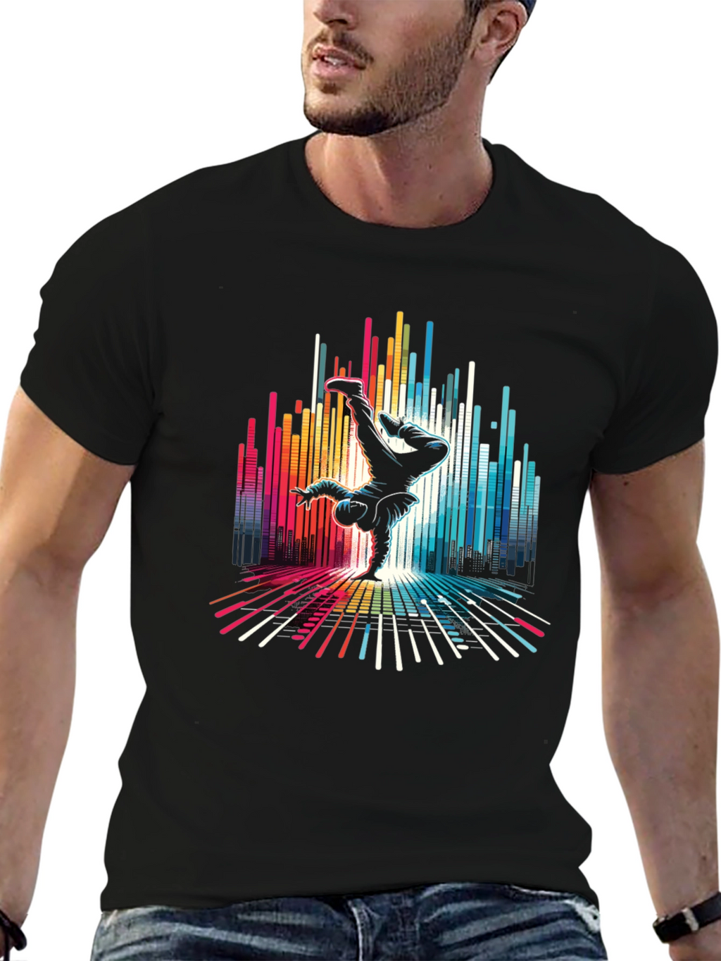 Dancer Graphic Black T-Shirt