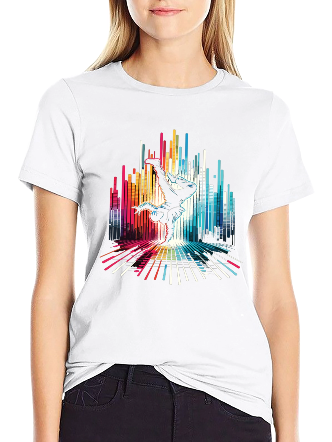 Dancer Graphic Black T-Shirt