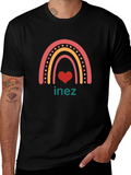 Rainbow Inez Heart T-Shirt