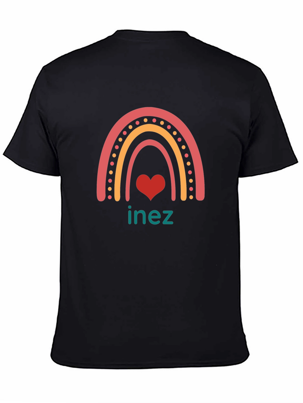 Rainbow Inez Heart T-Shirt