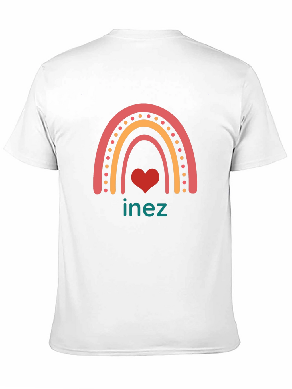 Rainbow Inez Heart T-Shirt