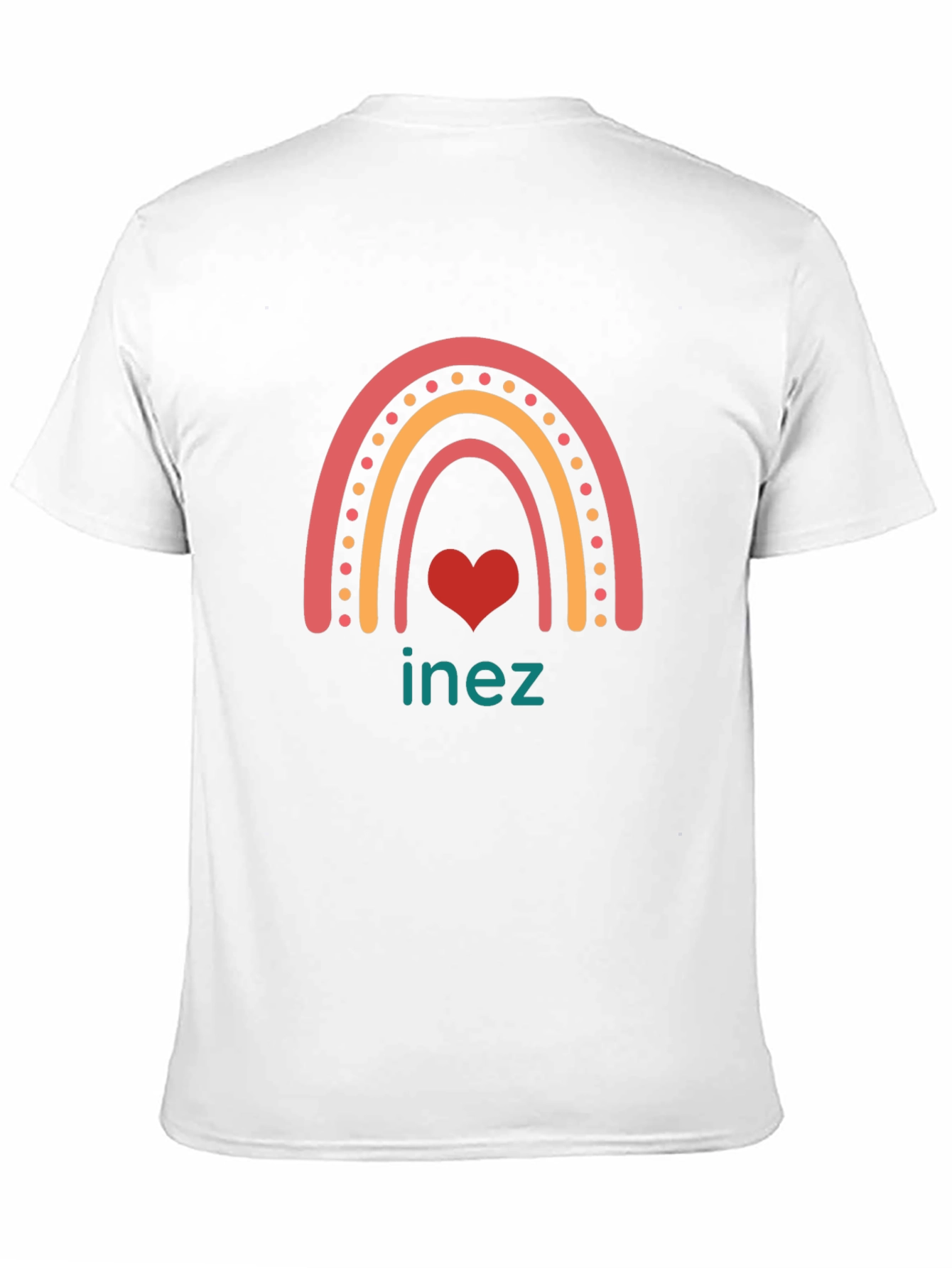 Rainbow Inez Heart T-Shirt