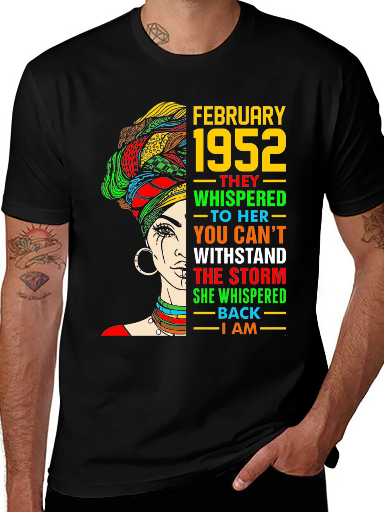 February 1952 T-Shirt - Black History Month