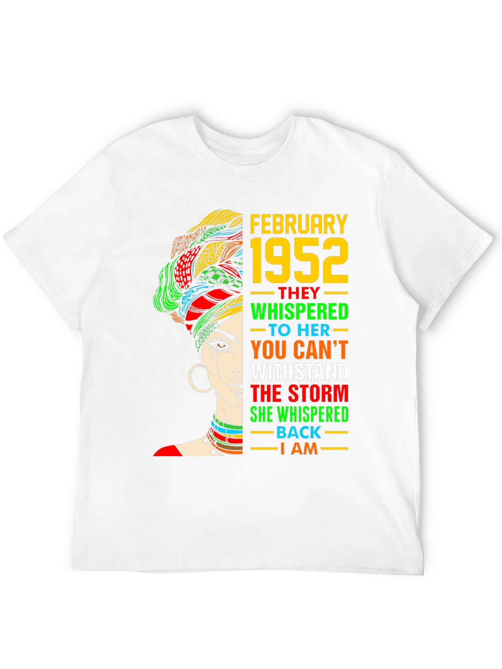 February 1952 T-Shirt - Black History Month