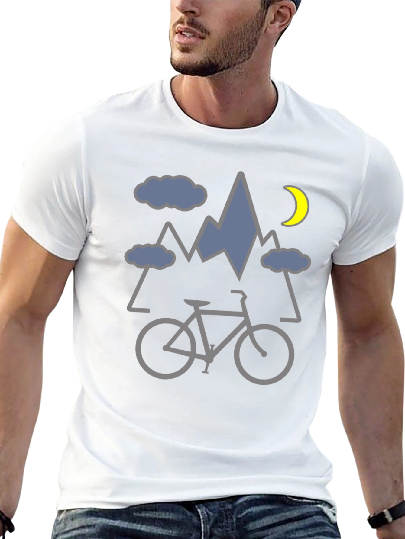 Mountain Bike Graphic Tee - Adventure Awaits