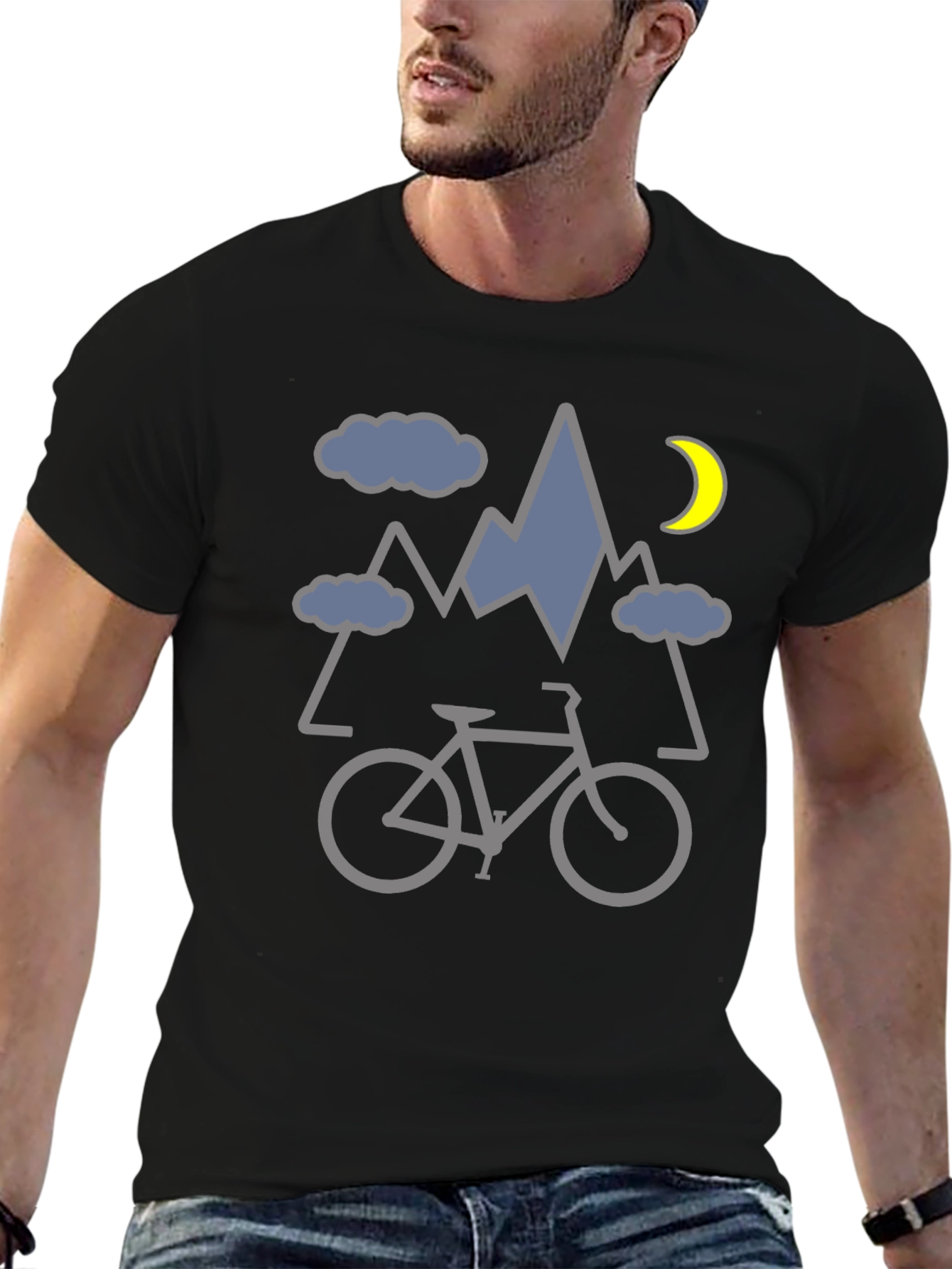 Mountain Bike Graphic Tee - Adventure Awaits