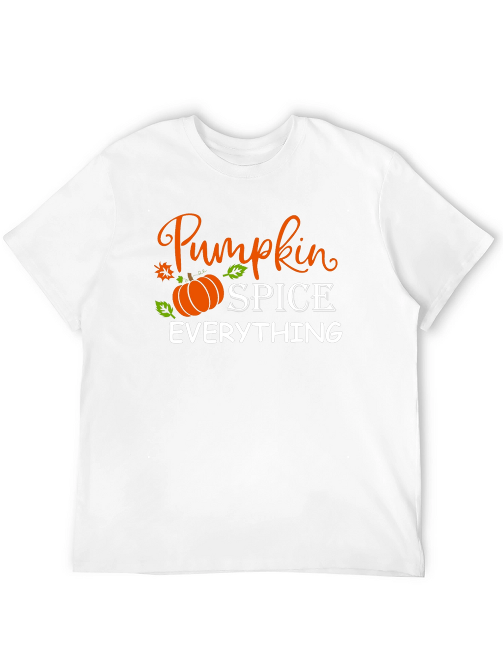 Pumpkin Spice Everything Black T-Shirt
