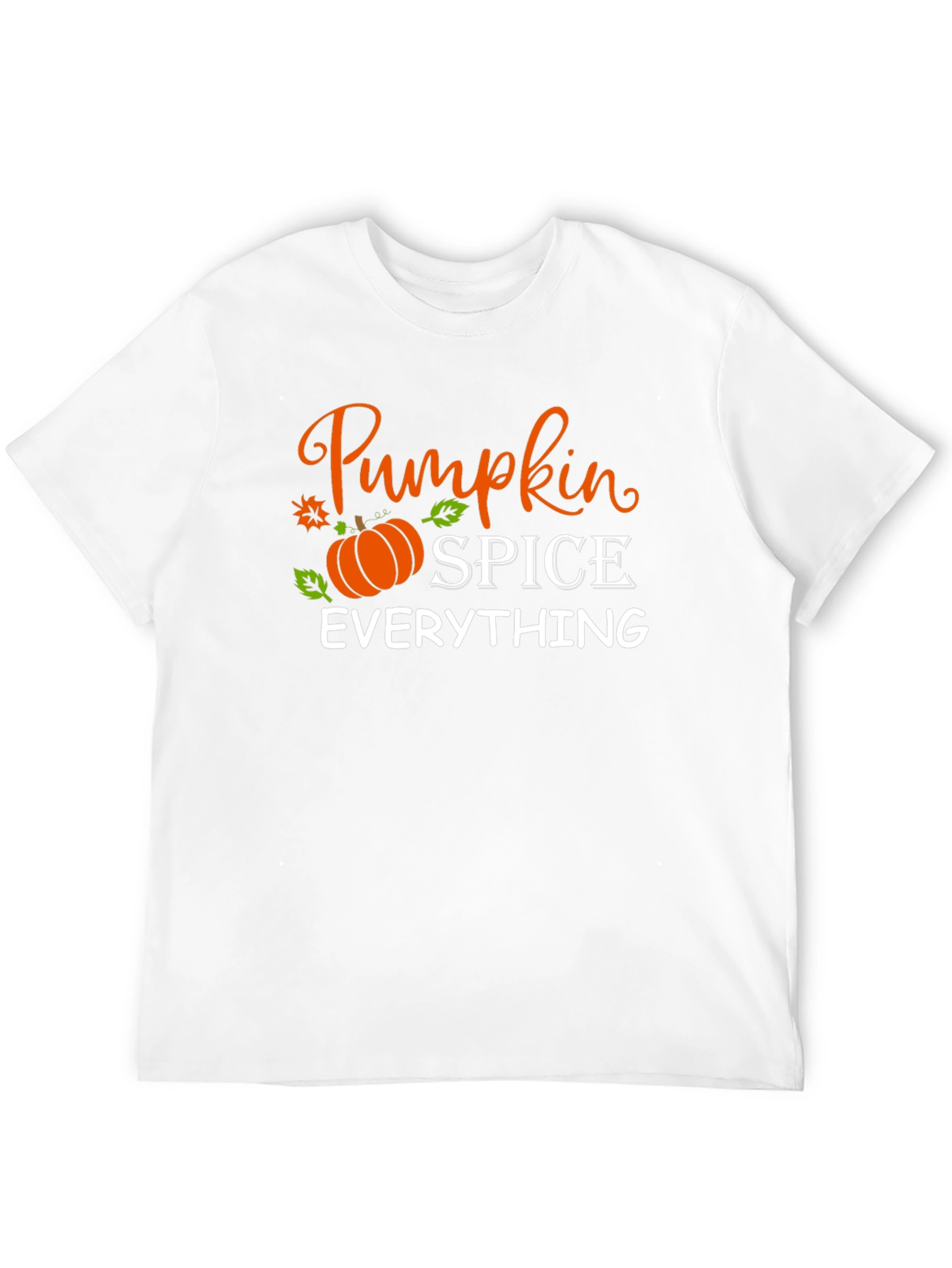 Pumpkin Spice Everything Black T-Shirt