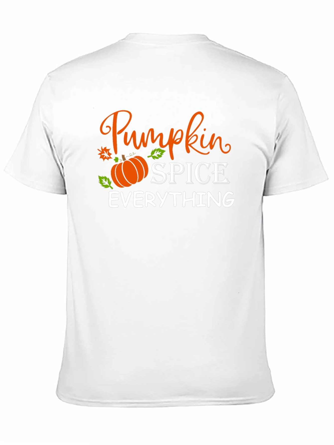 Pumpkin Spice Everything Black T-Shirt