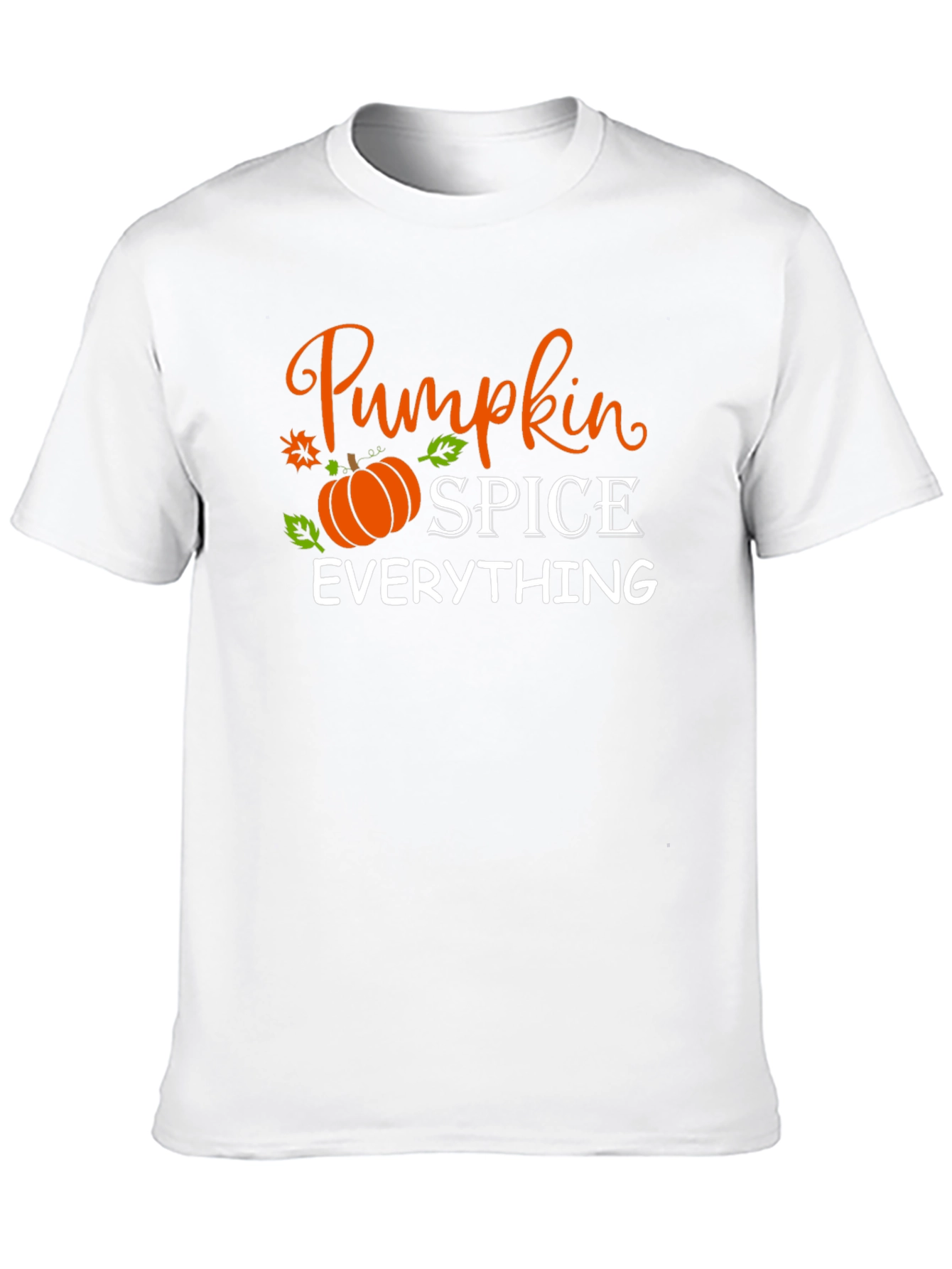 Pumpkin Spice Everything Black T-Shirt