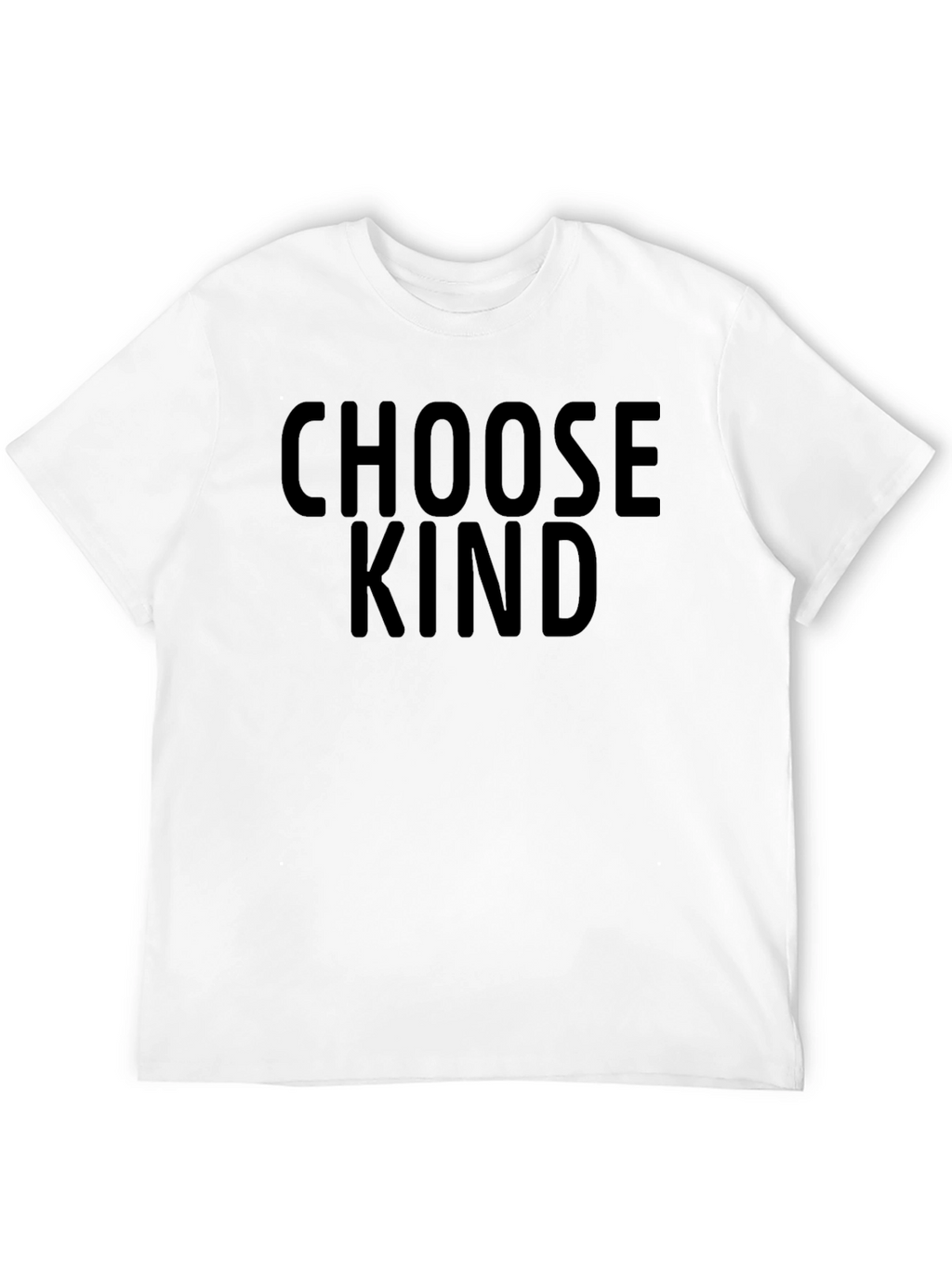 Choose Kind Black Cotton T-Shirt