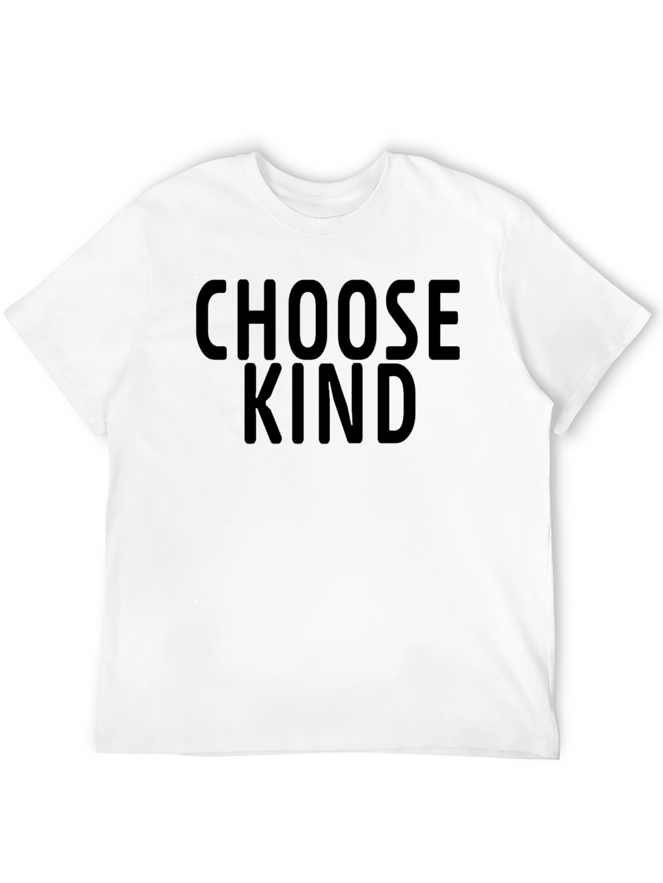 Choose Kind Black Cotton T-Shirt