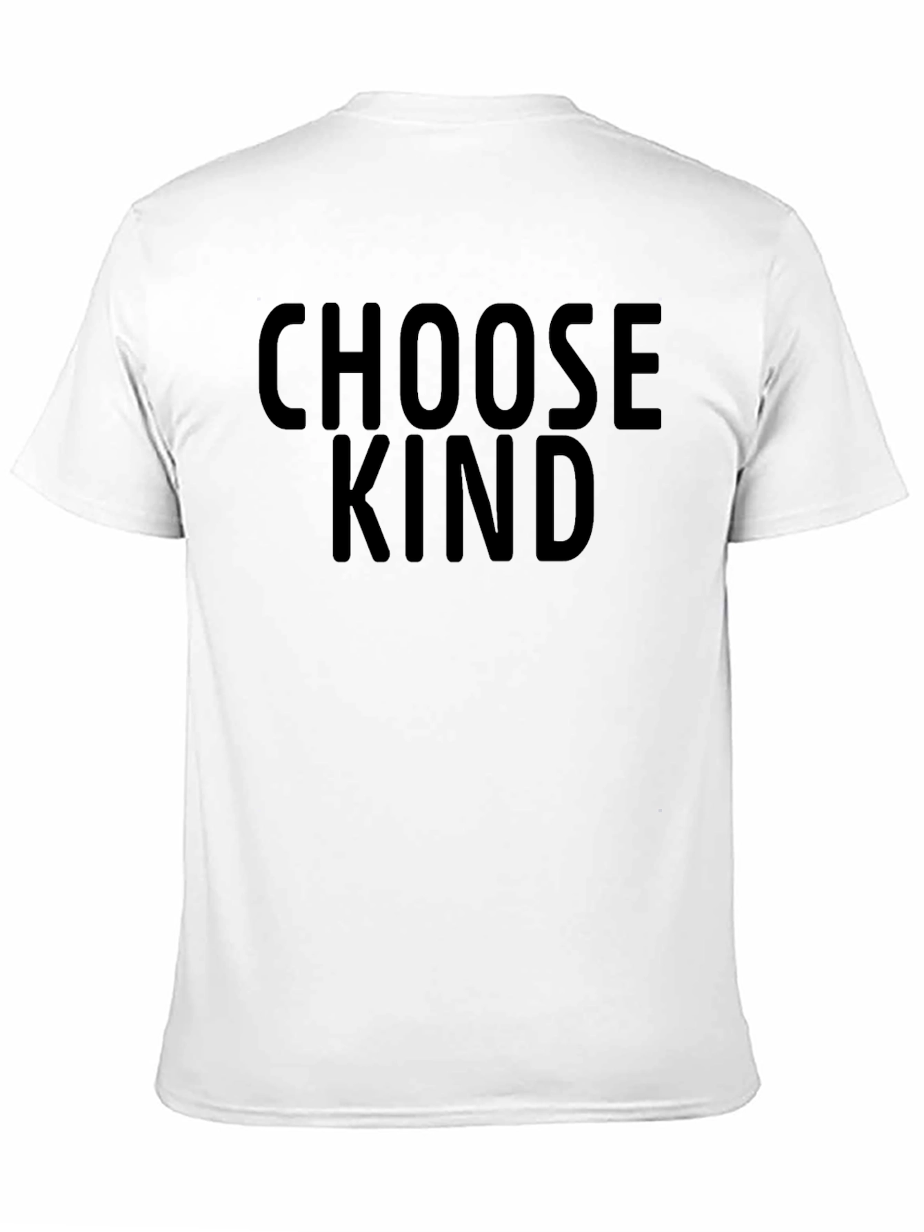 Choose Kind Black Cotton T-Shirt