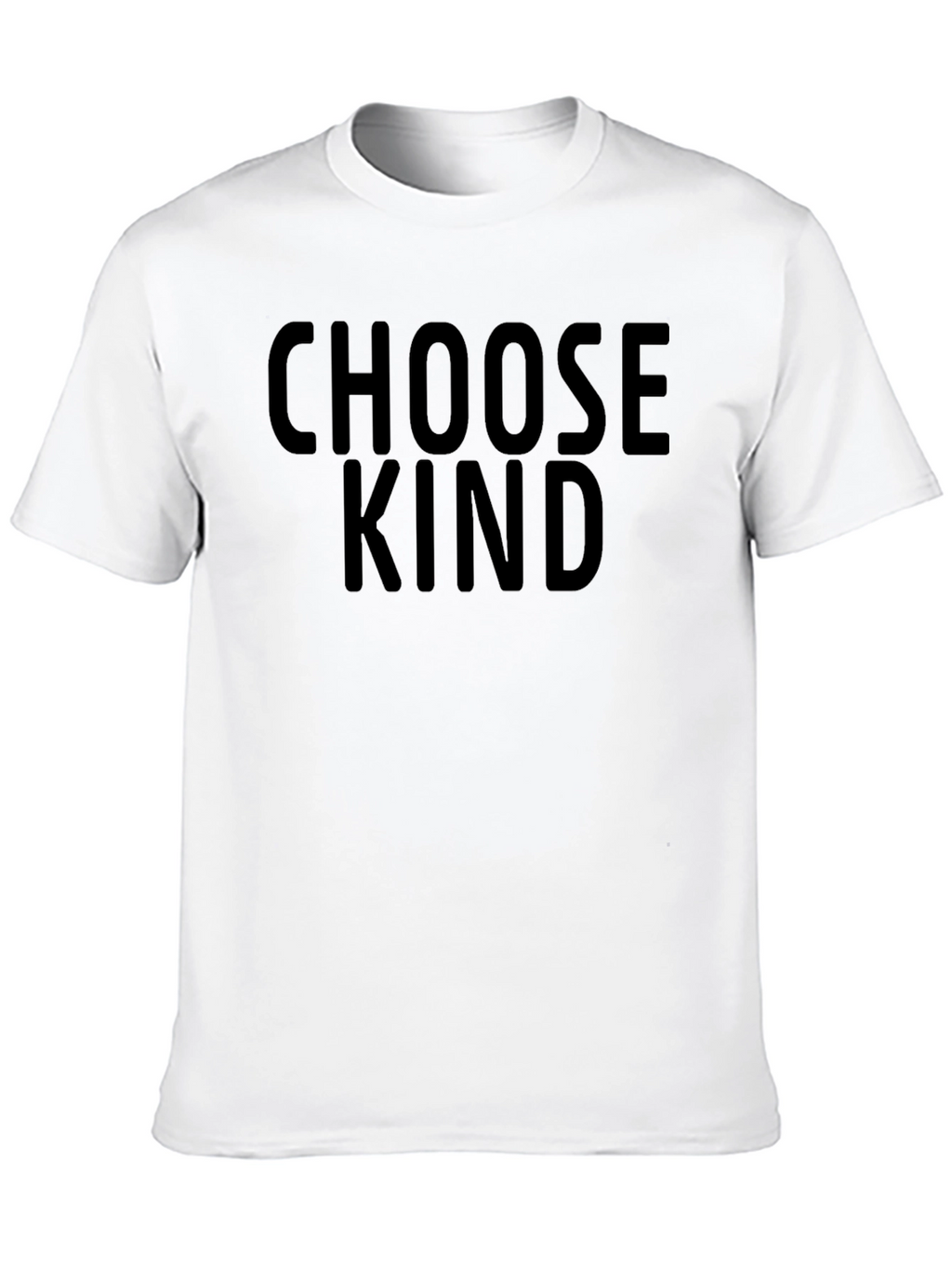 Choose Kind Black Cotton T-Shirt