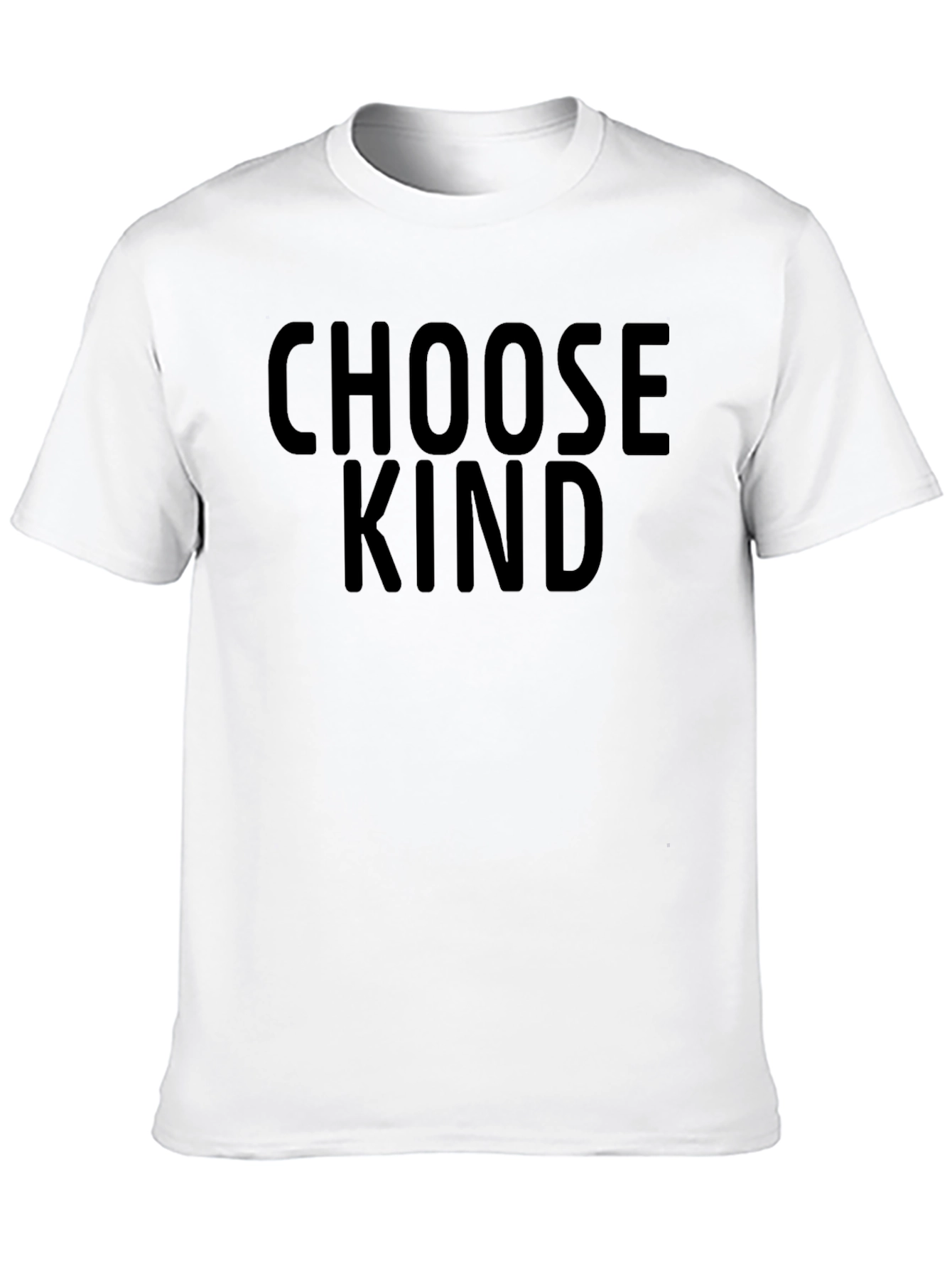 Choose Kind Black Cotton T-Shirt
