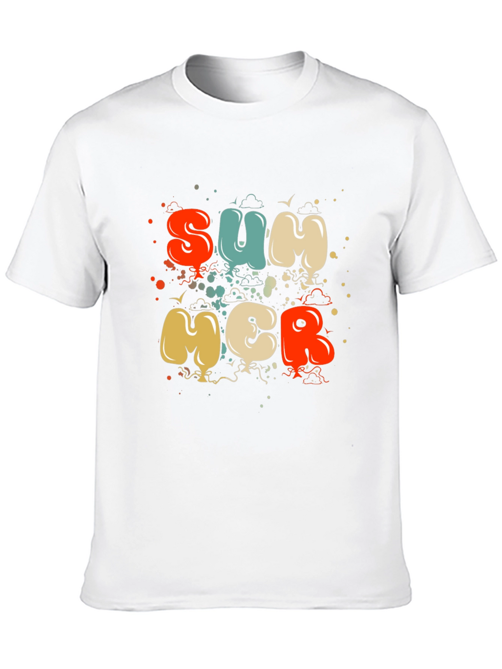 Summer Graphic Tee - Retro Style