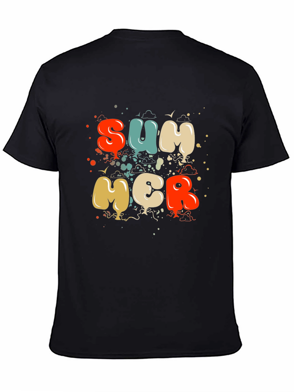 Summer Graphic Tee - Retro Style