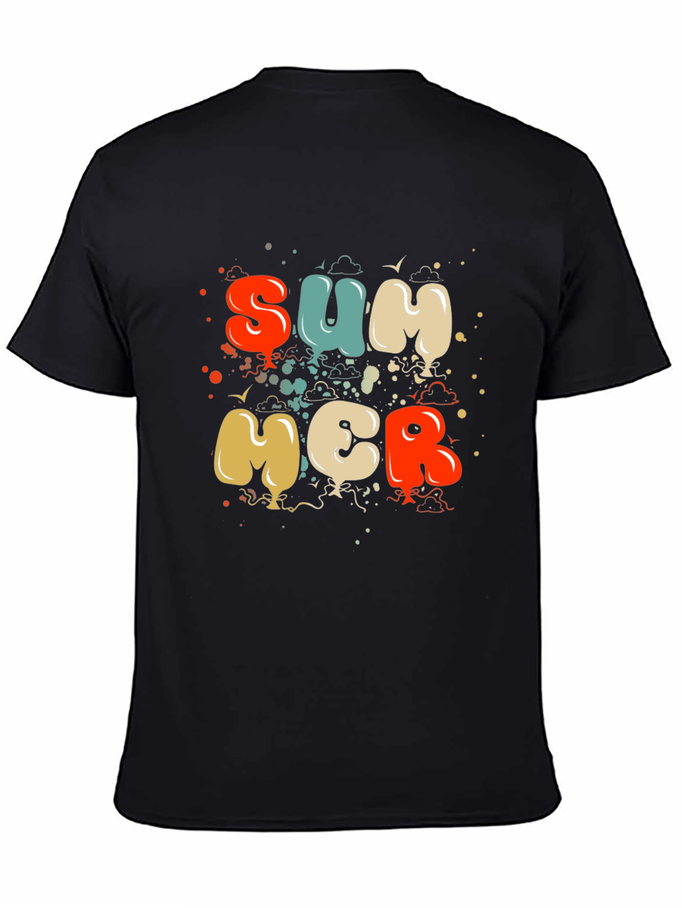 Summer Graphic Tee - Retro Style