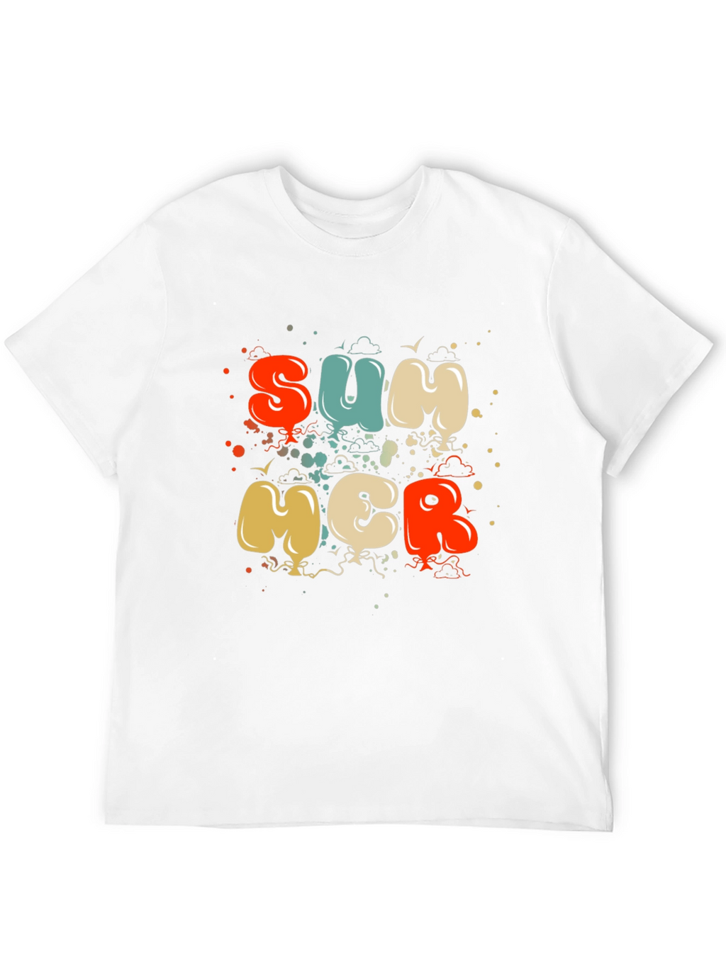 Summer Graphic Tee - Retro Style