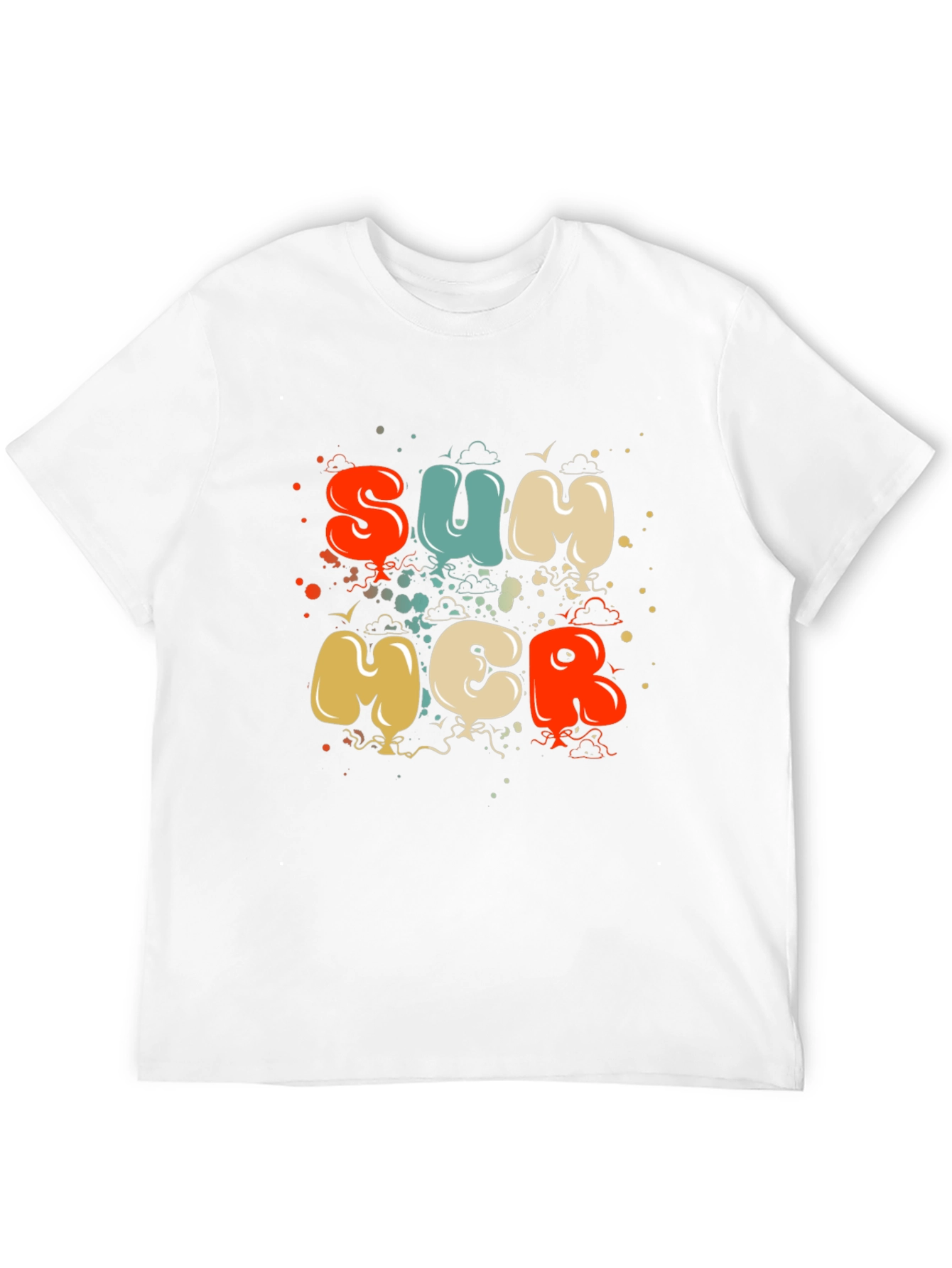 Summer Graphic Tee - Retro Style