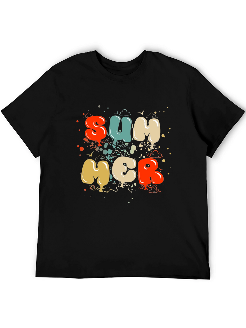 Summer Graphic Tee - Retro Style