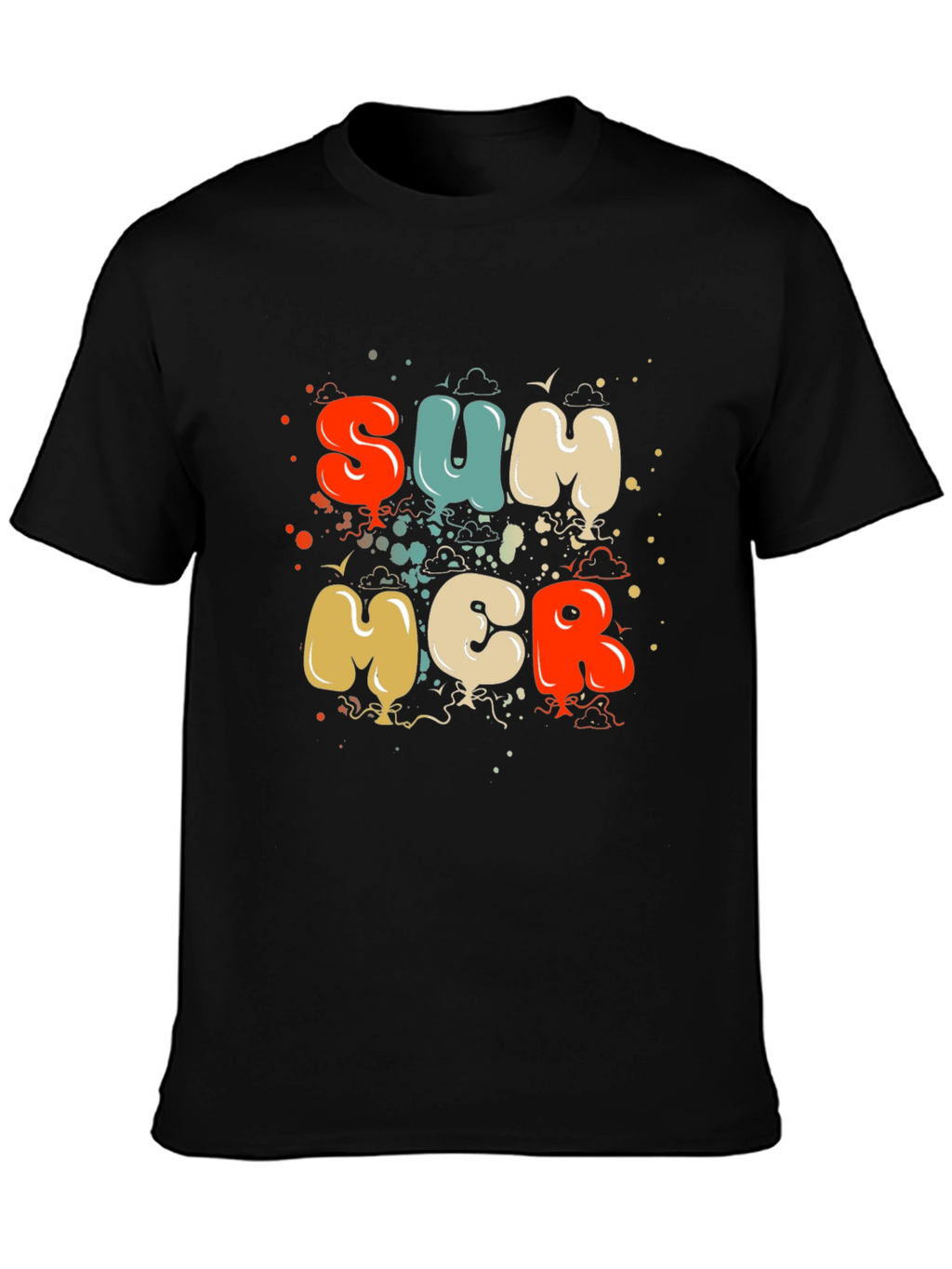 Summer Graphic Tee - Retro Style