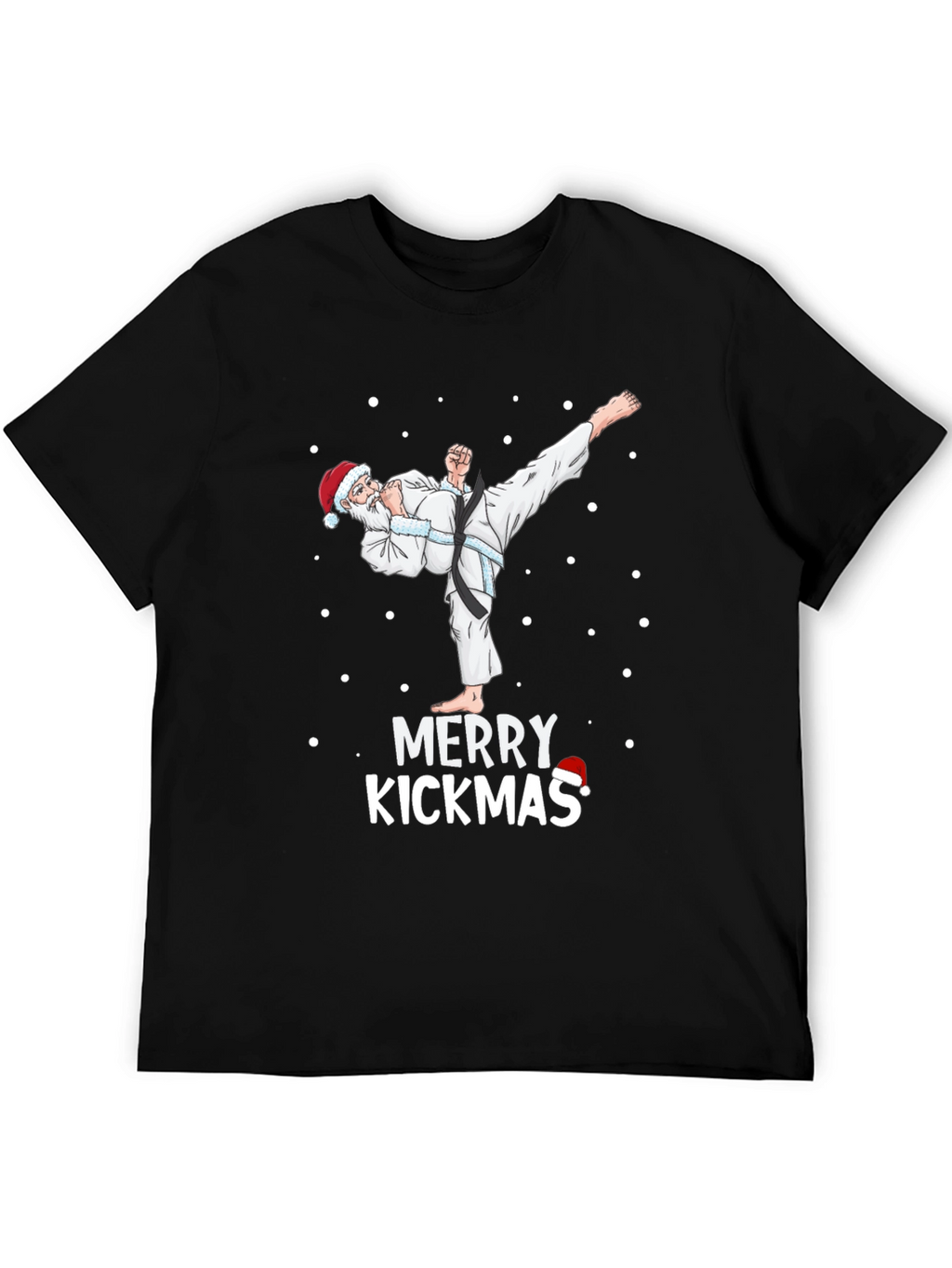 Merry Kickmas Santa Karate T-Shirt