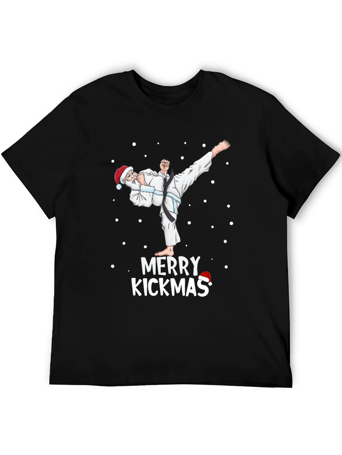 Merry Kickmas Santa Karate T-Shirt