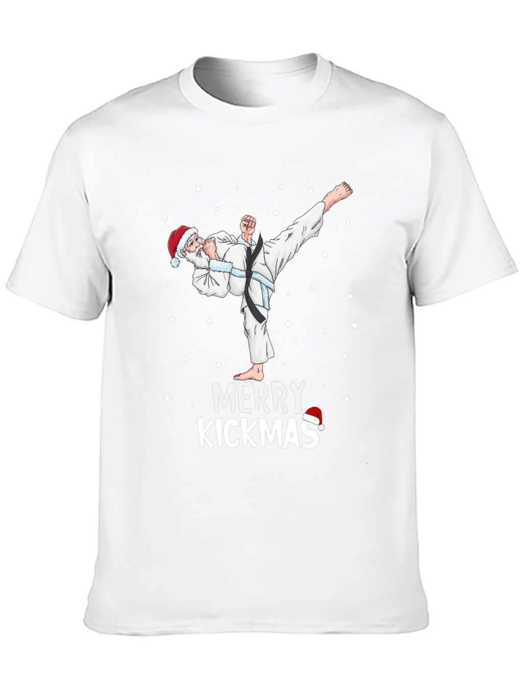 Merry Kickmas Santa Karate T-Shirt