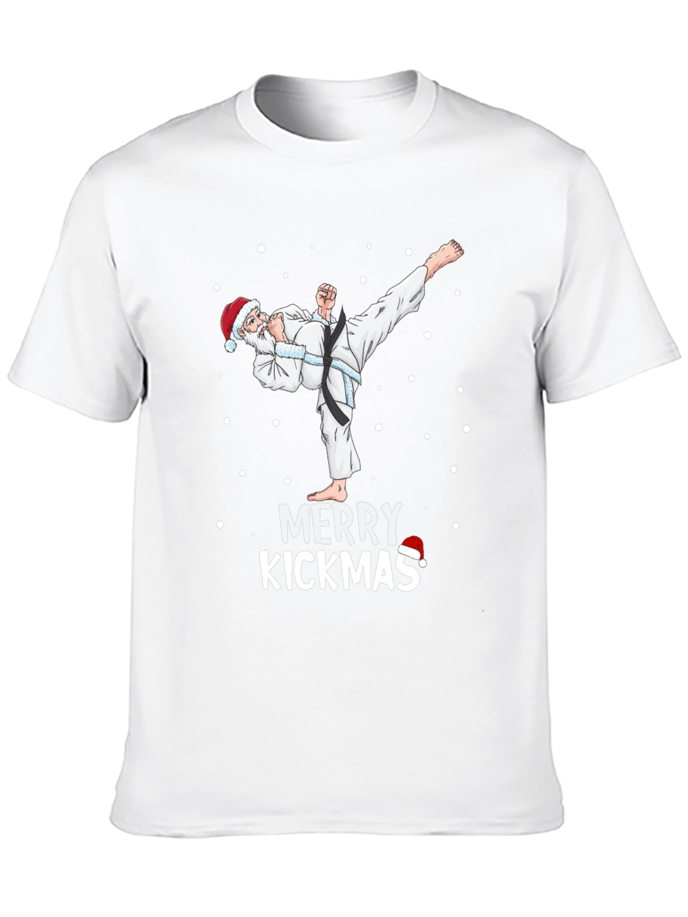 Merry Kickmas Santa Karate T-Shirt