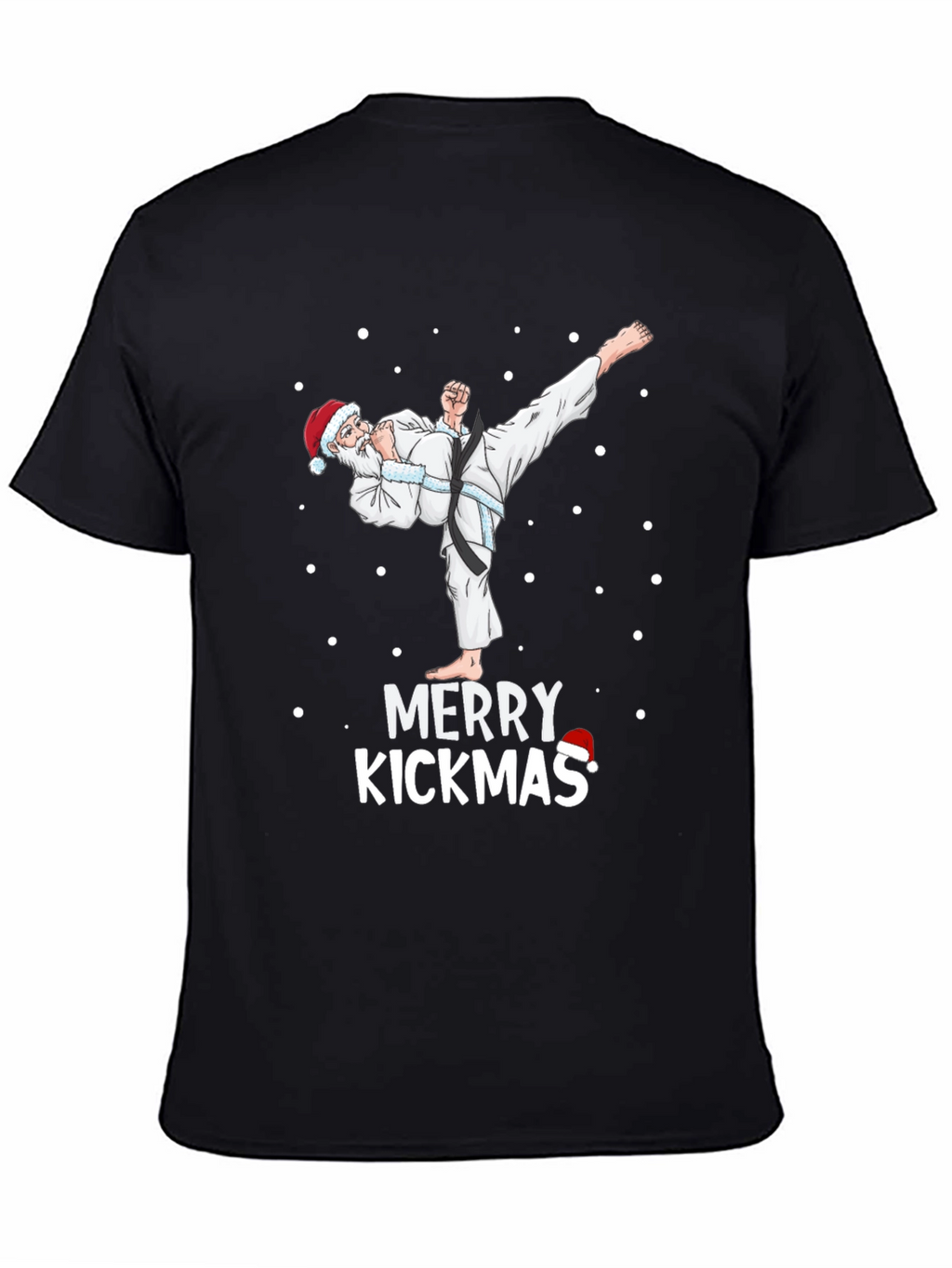 Merry Kickmas Santa Karate T-Shirt