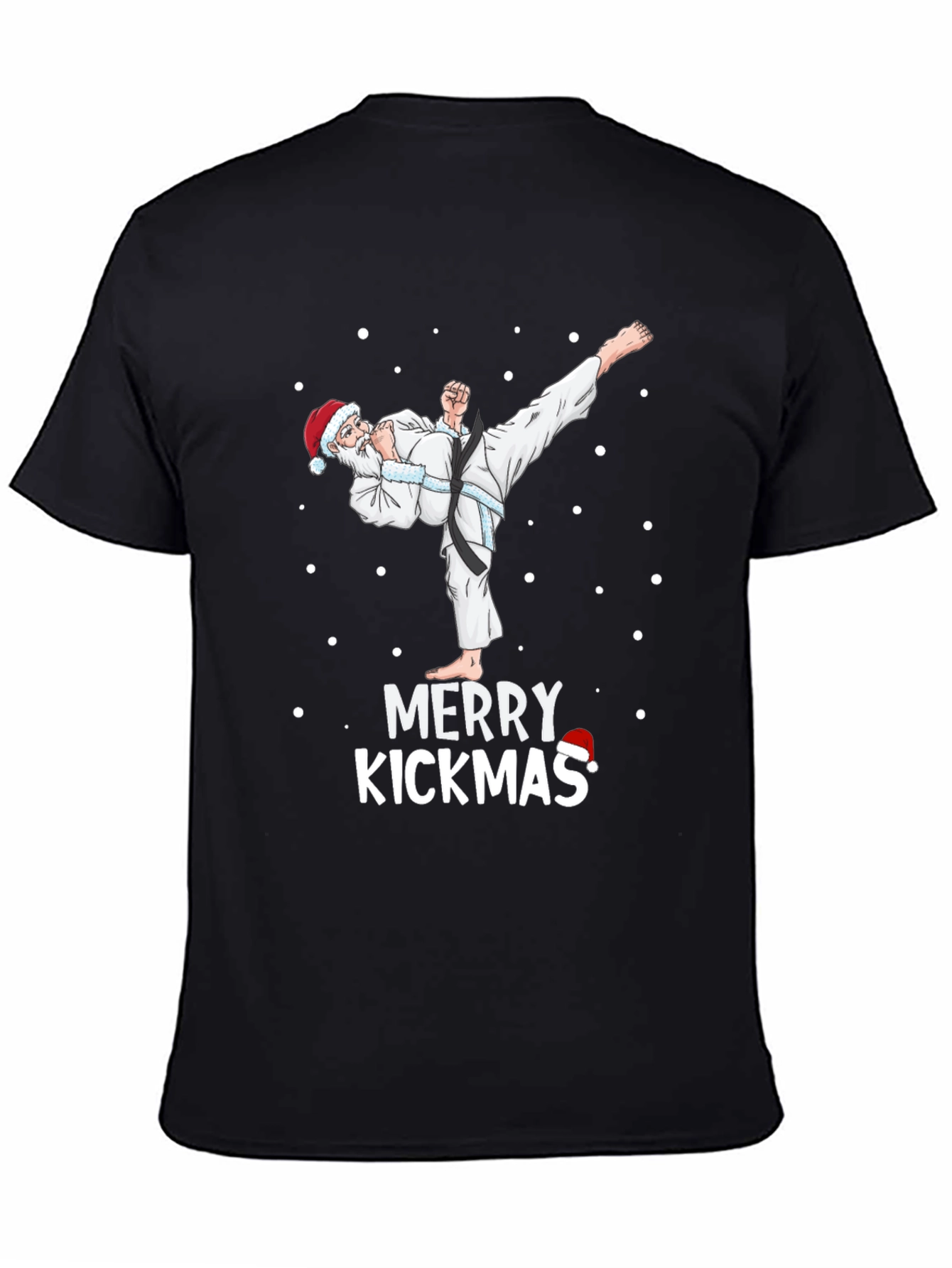 Merry Kickmas Santa Karate T-Shirt