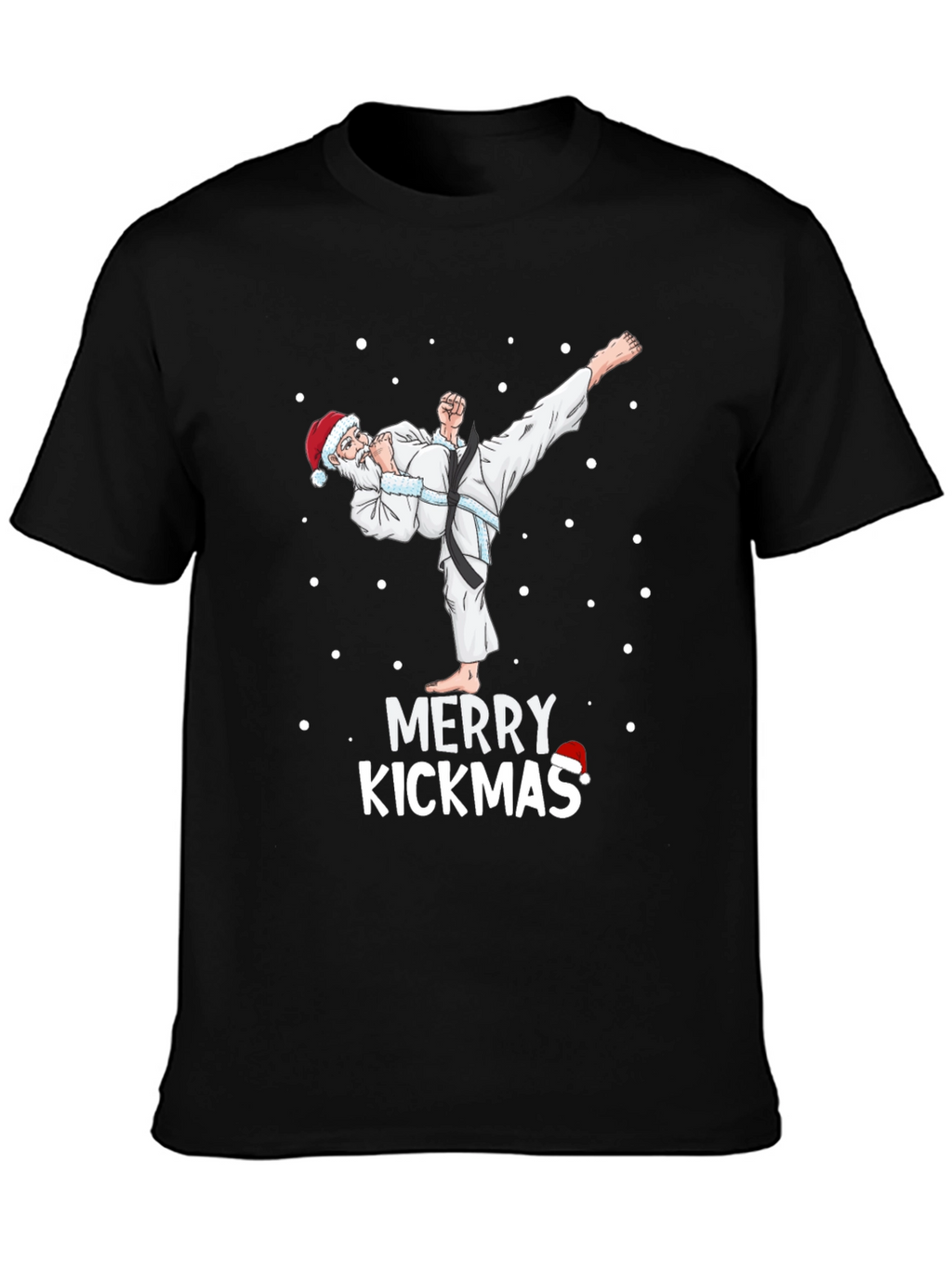 Merry Kickmas Santa Karate T-Shirt