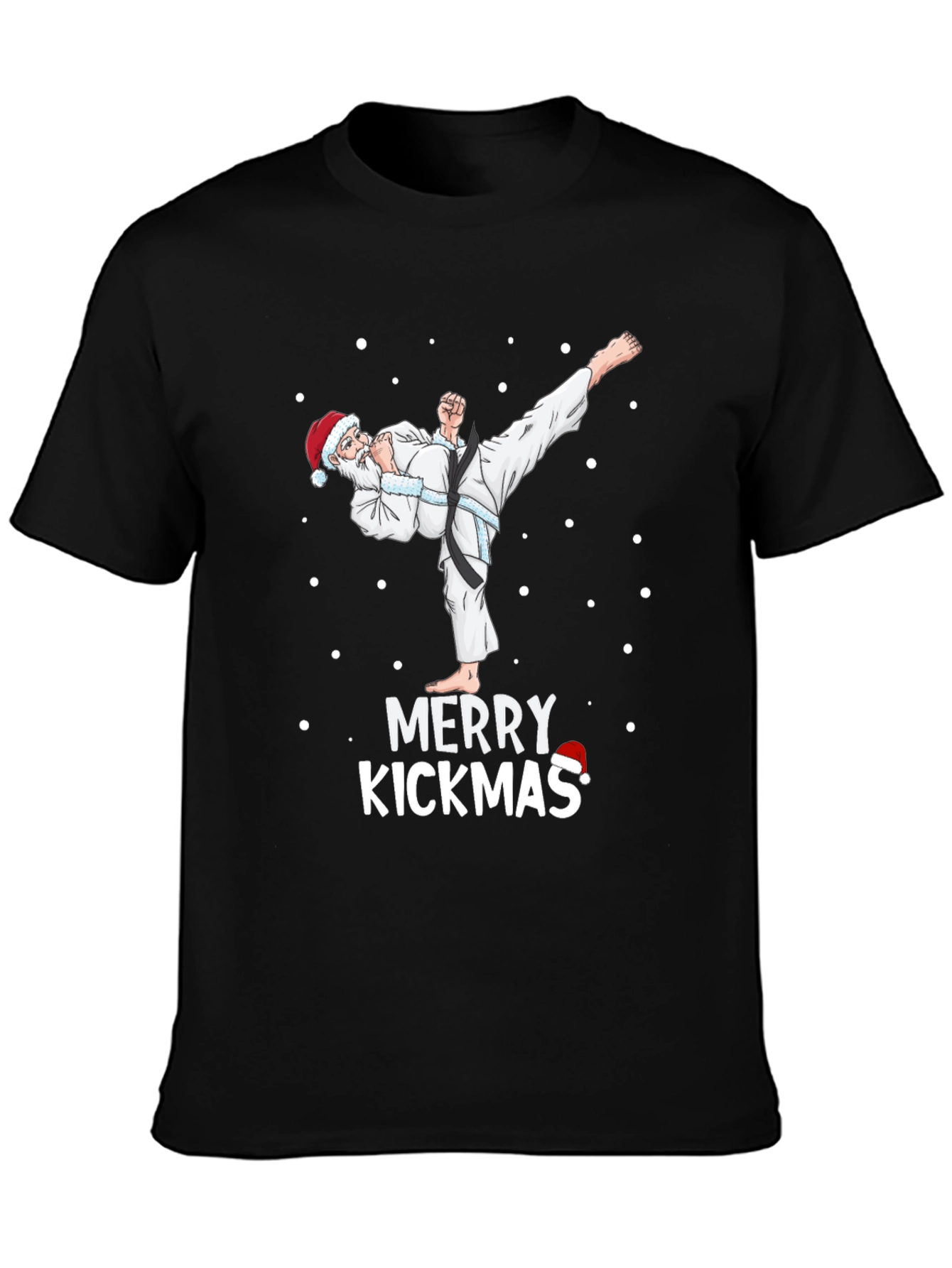 Merry Kickmas Santa Karate T-Shirt