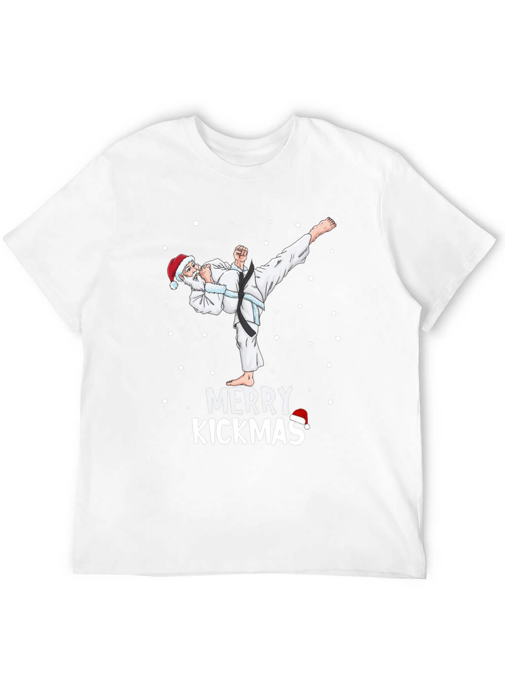 Merry Kickmas Santa Karate T-Shirt