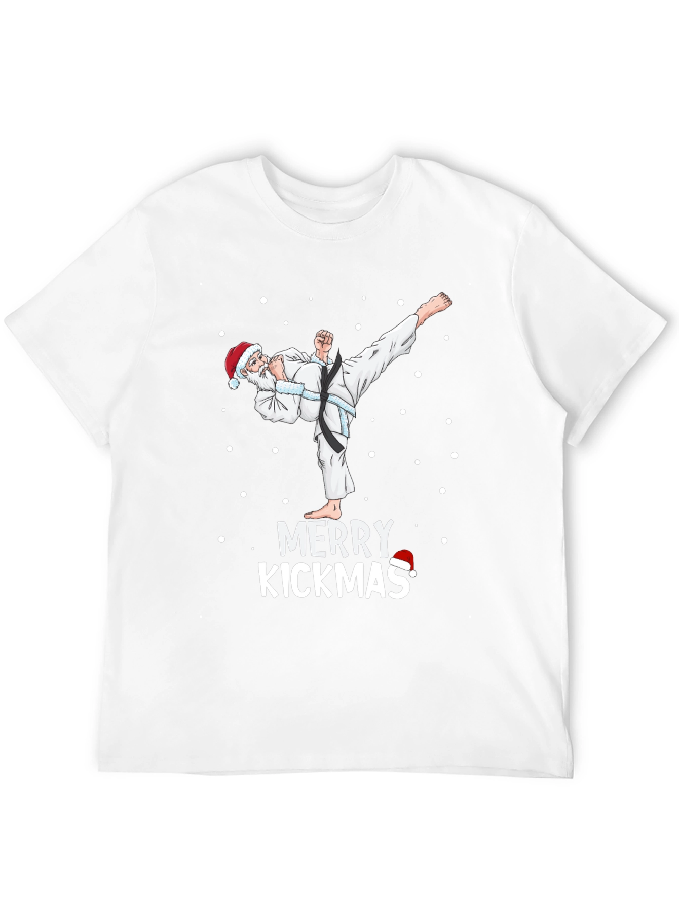 Merry Kickmas Santa Karate T-Shirt