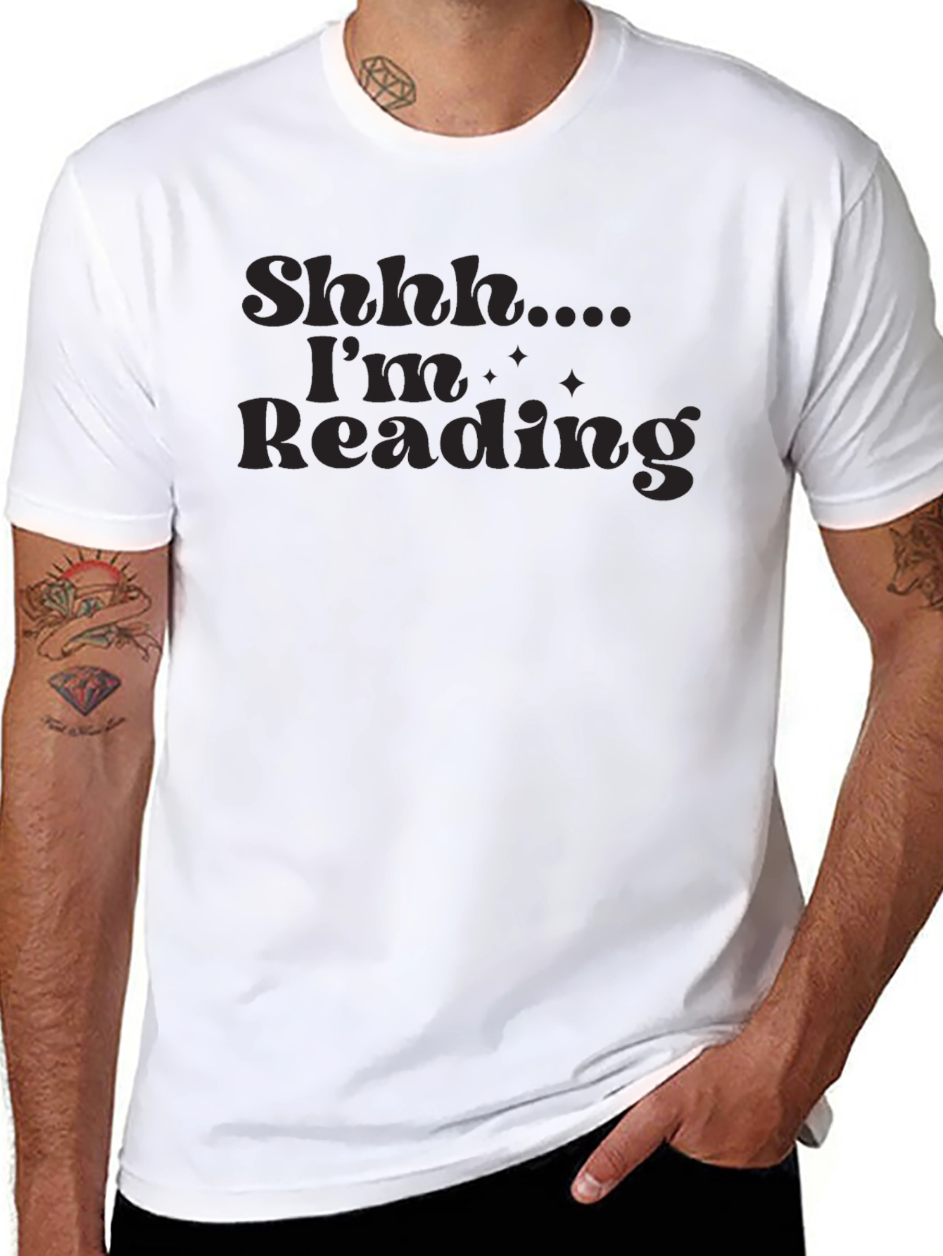 Shhh.... Im Reading Graphic T-Shirt