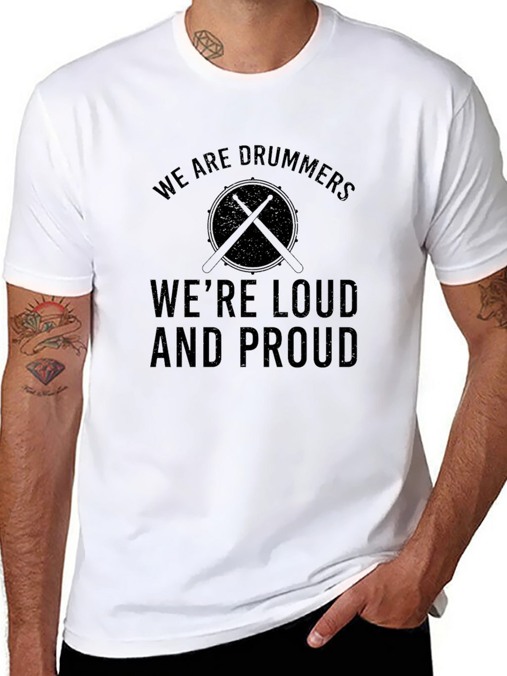 Drummer T-Shirt - Loud and Proud Tee