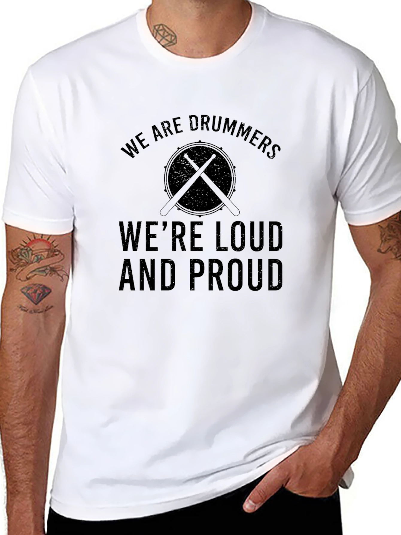 Drummer T-Shirt - Loud and Proud Tee
