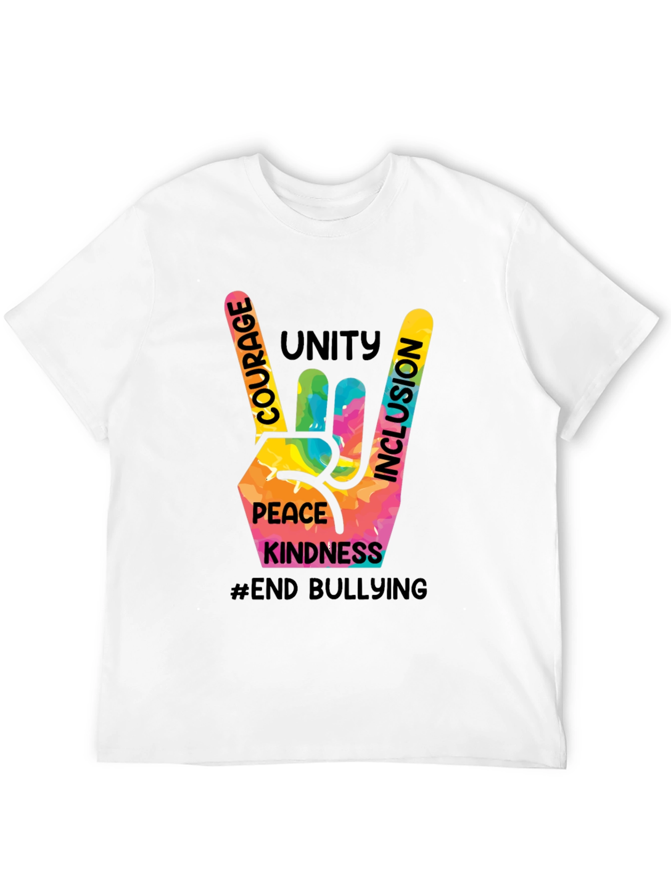 Unity Kindness Peace T-Shirt - End Bullying