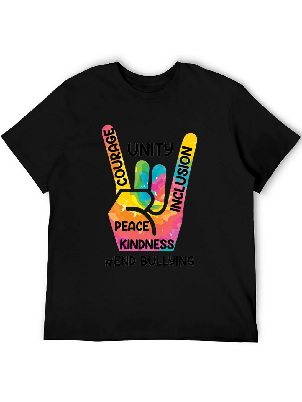 Unity Kindness Peace T-Shirt - End Bullying