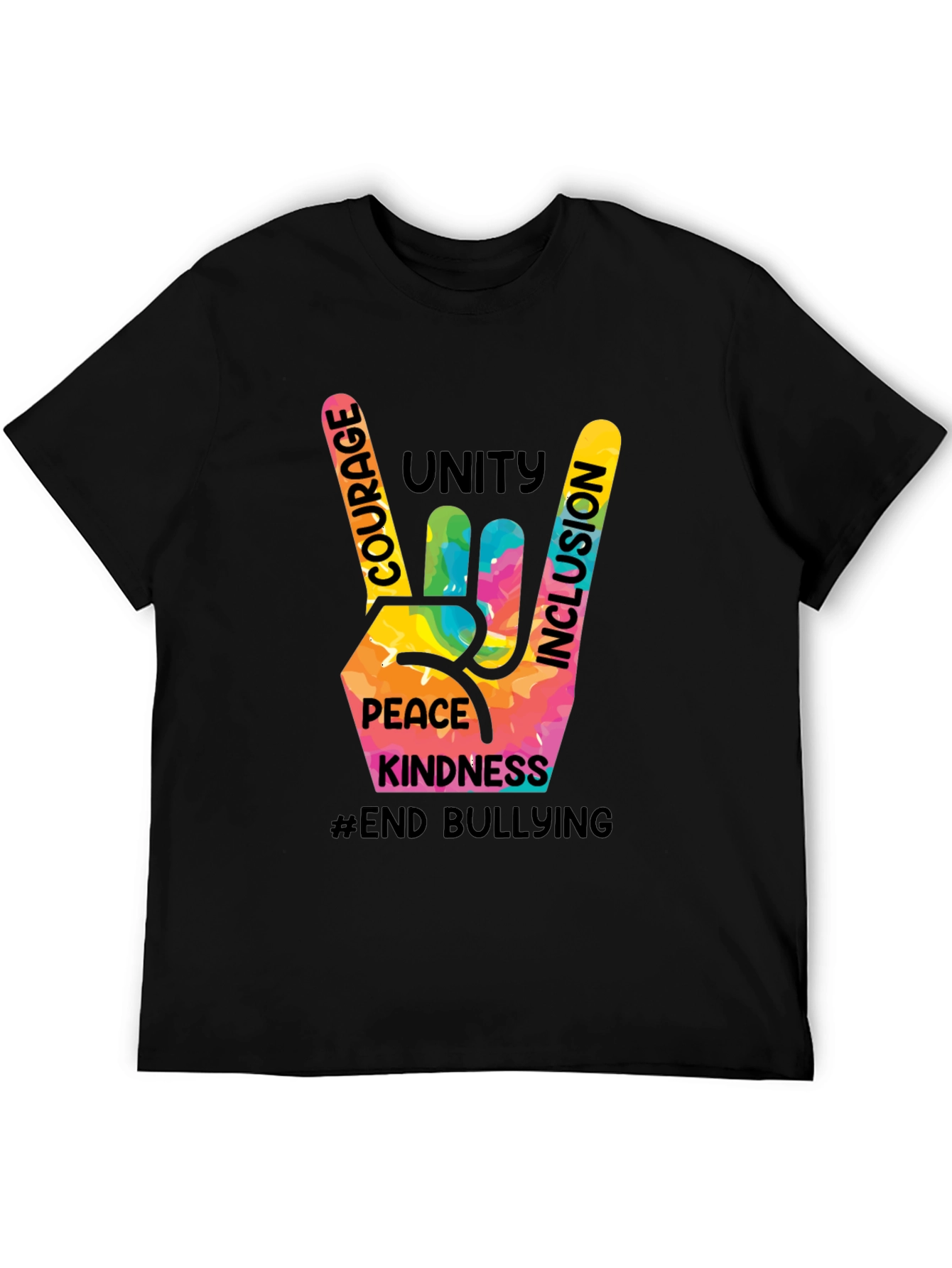 Unity Kindness Peace T-Shirt - End Bullying