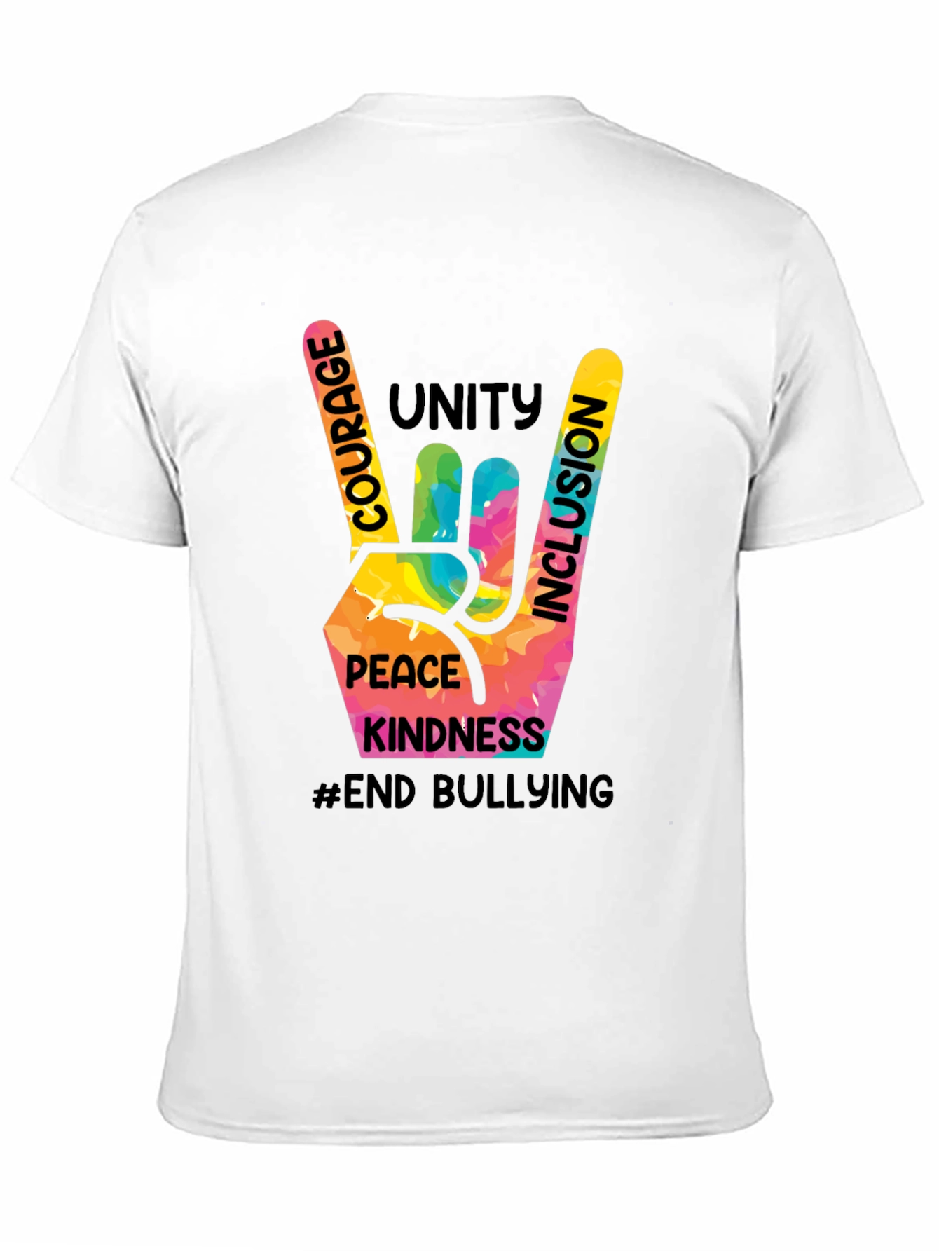 Unity Kindness Peace T-Shirt - End Bullying