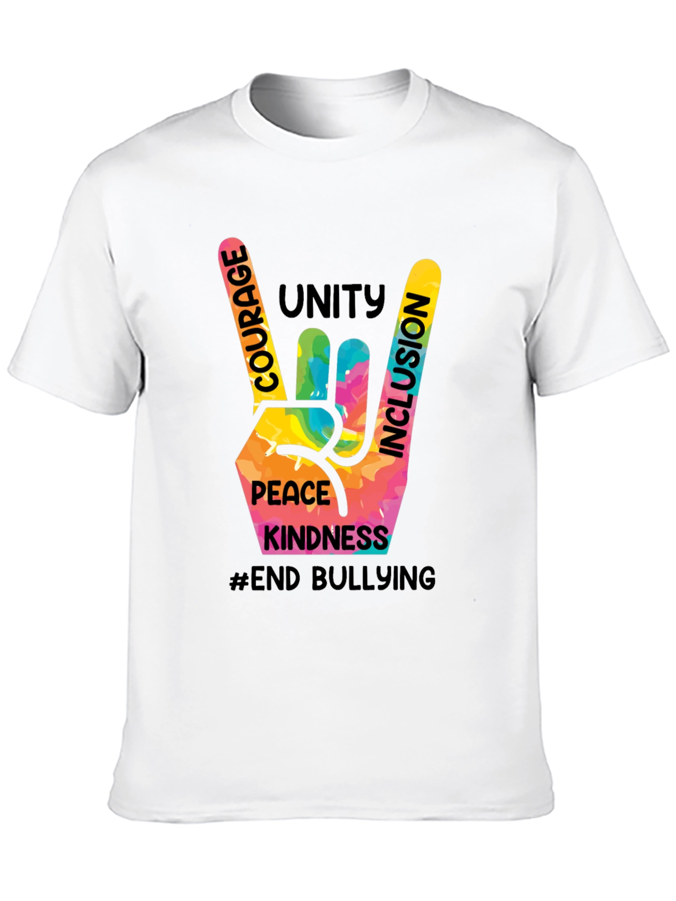 Unity Kindness Peace T-Shirt - End Bullying