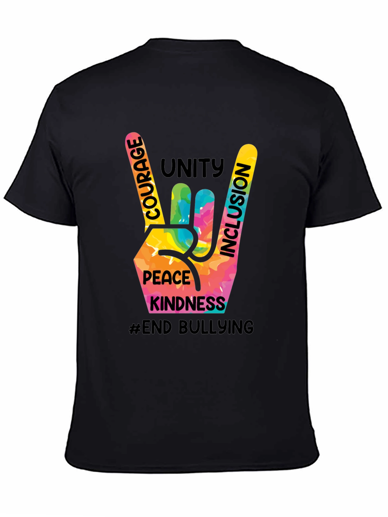 Unity Kindness Peace T-Shirt - End Bullying