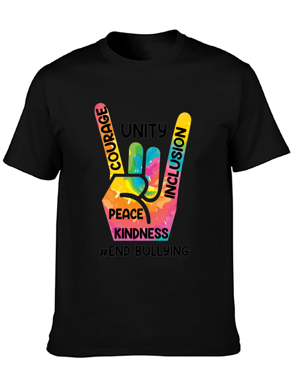 Unity Kindness Peace T-Shirt - End Bullying