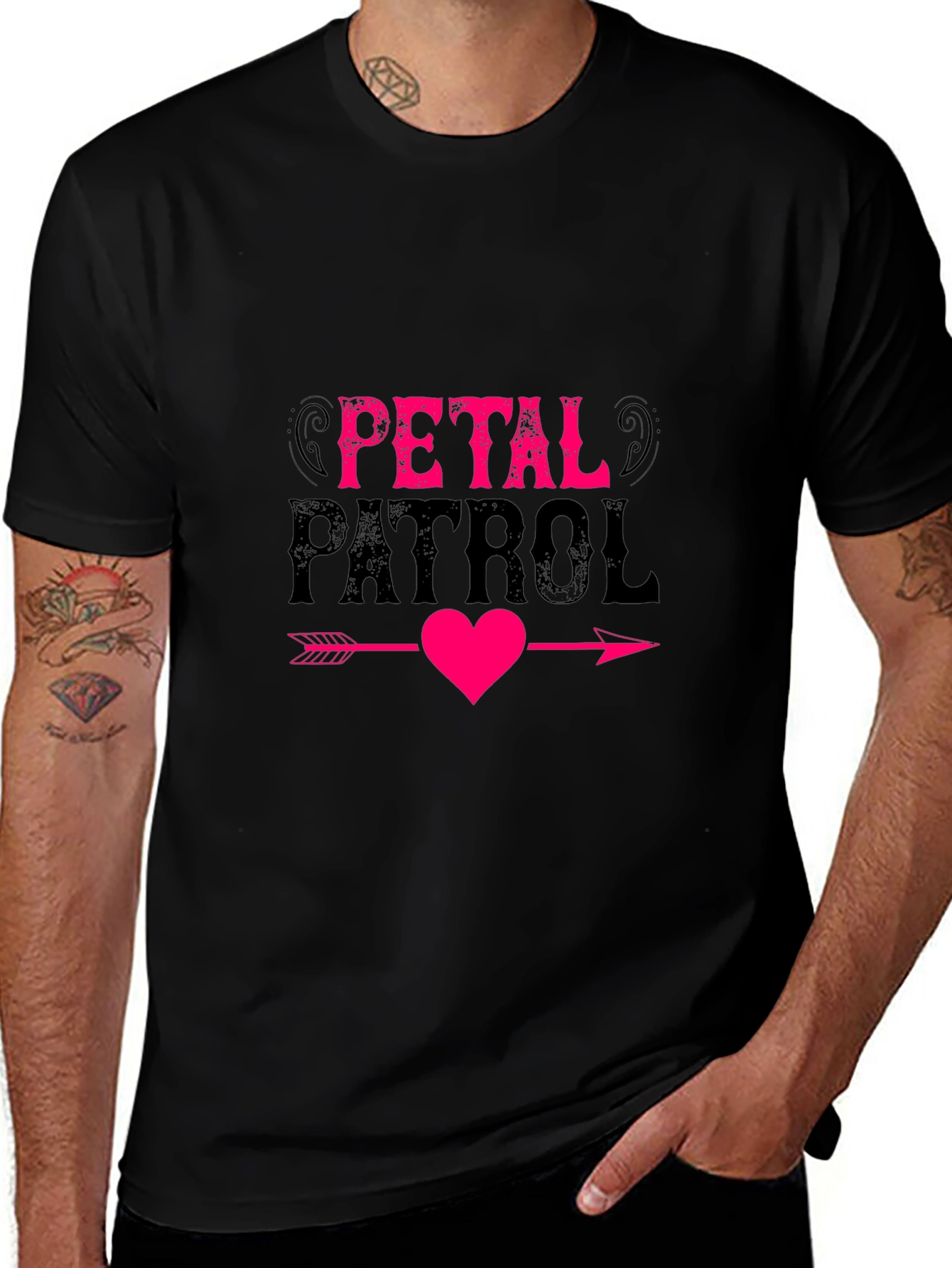 Petal Patrol Crewneck T-Shirt