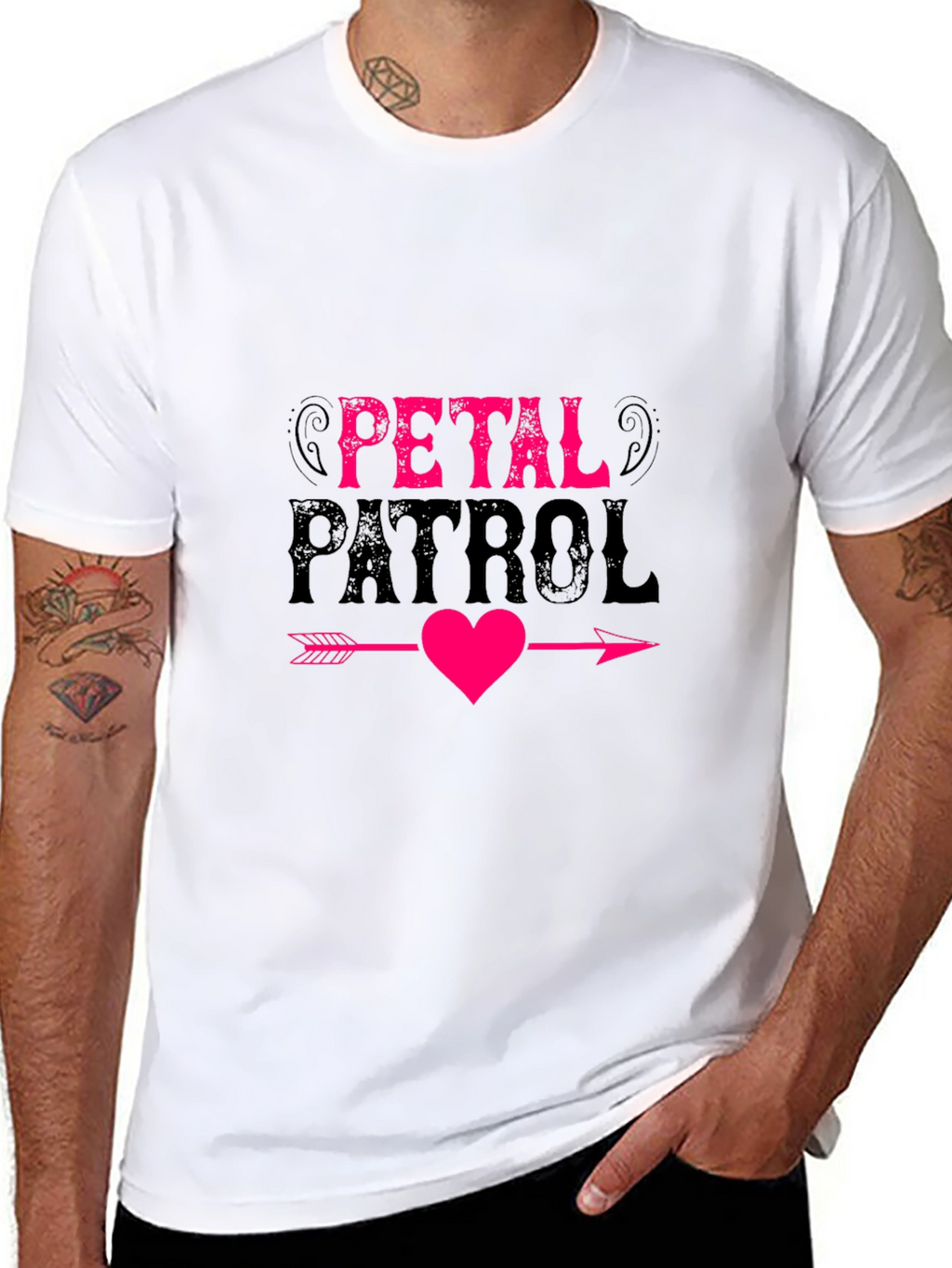 Petal Patrol Crewneck T-Shirt